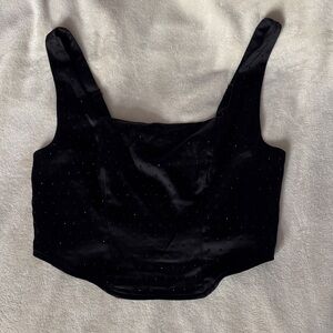 Elegant Black Women's Top